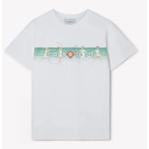 Casablanca White Cotton T-Shirt - T-Shirts