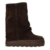 Casadei Brown Leather Ankle Boots - EU37.5/US7.5