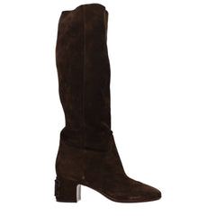 Casadei Brown Leather Boots