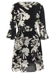 CATALINA Bicolor Recycled Polyester Midi Dress