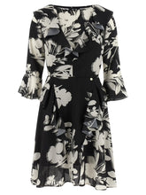 CATALINA Bicolor Recycled Polyester Midi Dress
