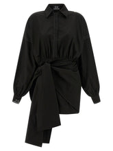 CATALINA Black Polyester Short Dress