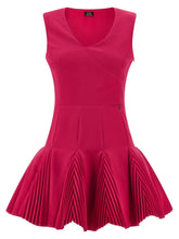 CATALINA Fuchsia Polyester Short Dress