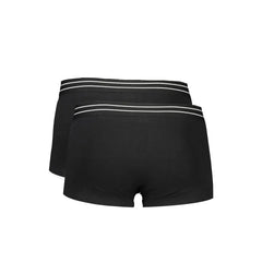 Cavalli Class Black Cotton Men Boxer - Boxer Briefs