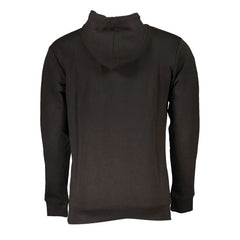 Cavalli Class Black Cotton Men Sweater - Hoodies