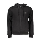 Cavalli Class Black Cotton Men Sweater - S - Hoodies