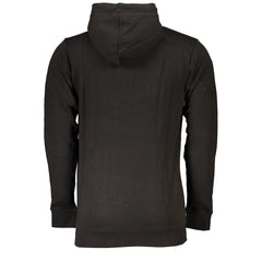 Cavalli Class Black Cotton Men Sweater - S - Hoodies