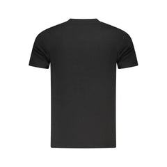 Cavalli Class Black Cotton Men T-Shirt - T-Shirts