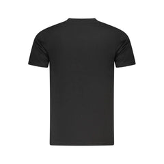 Cavalli Class Black Cotton Men T-Shirt - T-Shirts