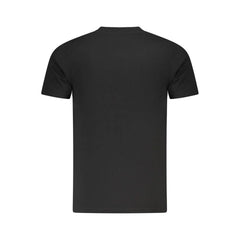 Cavalli Class Black Cotton Men T-Shirt - T-Shirts