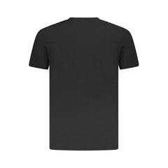 Cavalli Class Black Cotton Men T-Shirt - T-Shirts