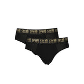 Cavalli Class Black Cotton Men Underwear - Briefs