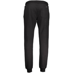 Cavalli Class Black Cotton Pant - S