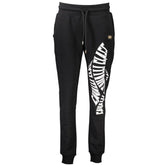 Cavalli Class Black Cotton Pant - S - Joggers