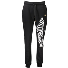 Cavalli Class Black Cotton Pant - S - Joggers