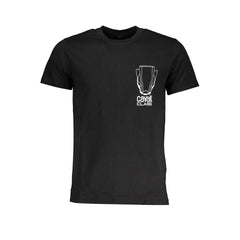 Cavalli Class Black Cotton T-Shirt - T-Shirts