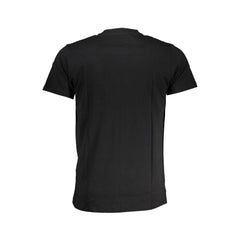 Cavalli Class Black Cotton T-Shirt - T-Shirts