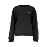 Cavalli Class Black Cotton Women Sweater - Sweatshirts