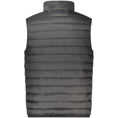 Cavalli Class Black Polyester Men Jacket - Vests