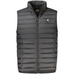 Cavalli Class Black Polyester Men Jacket - Vests