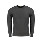 Cavalli Class Black Viscose Men Sweater - Sweaters