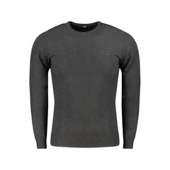 Cavalli Class Black Viscose Men Sweater - Sweaters