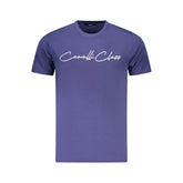 Cavalli Class Blue Cotton Men T-Shirt - T-Shirts