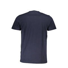 Cavalli Class Blue Cotton Men T-Shirt - T-Shirts