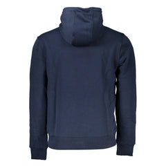Cavalli Class Blue Cotton Men’s Sweater - Hoodies