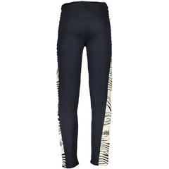 Cavalli Class Blue Cotton Pant