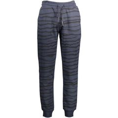 Cavalli Class Blue Cotton Pant - Joggers