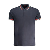Cavalli Class Blue Cotton Polo Shirt - Polos