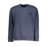 Cavalli Class Blue Cotton Sweatshirt - S