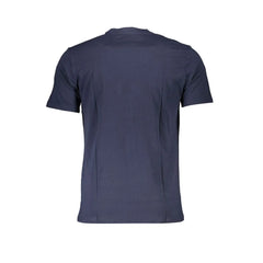 Cavalli Class Blue Cotton T-Shirt - L - T-Shirts