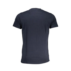 Cavalli Class Blue Cotton T-Shirt - T-Shirts