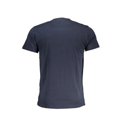 Cavalli Class Blue Cotton T-Shirt - T-Shirts