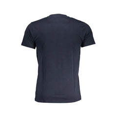 Cavalli Class Blue Cotton T-Shirt - T-Shirts