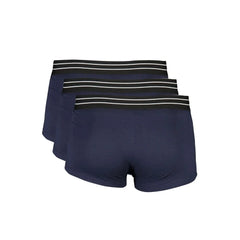 Cavalli Class Blue Cotton Underwear - S - Boxer Briefs