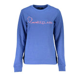 Cavalli Class Blue Cotton Women Sweater - Sweatshirts