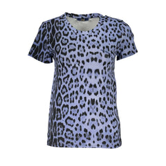 Cavalli Class Blue Cotton Women T-Shirt - T-Shirts