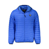 Cavalli Class Blue Polyamide Men Jacket - Puffer Jackets