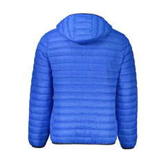 Cavalli Class Blue Polyamide Men Jacket - Puffer Jackets