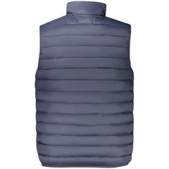 Cavalli Class Blue Polyester Men Jacket - Vests
