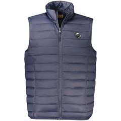 Cavalli Class Blue Polyester Men Jacket - Vests