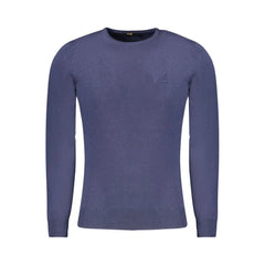 Cavalli Class Blue Viscose Men Sweater - Sweaters