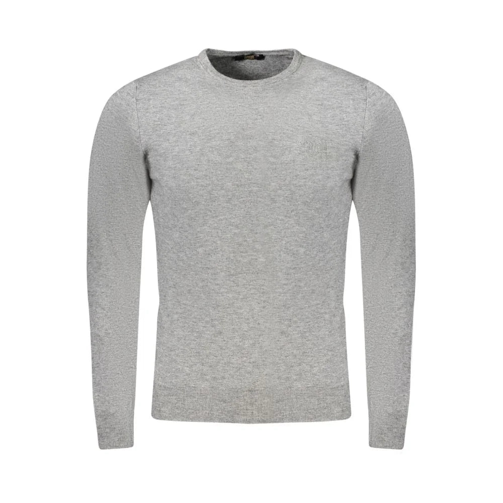 Cavalli Class Brown Polyester Men Sweater - Sweaters
