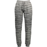Cavalli Class Gray Cotton Pant - XL - Joggers