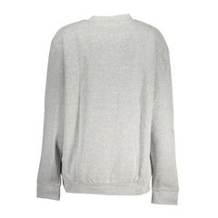 Cavalli Class Gray Cotton Sweatshirt - Sweatshirts
