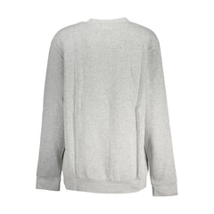 Cavalli Class Gray Cotton Sweatshirt - Sweatshirts