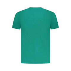 Cavalli Class Green Cotton Men T-Shirt - T-Shirts